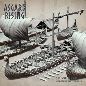 Drakkars - Long Boats /Modular/ /Pre-supported/