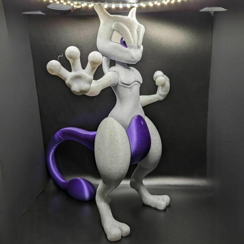 Pokémon Mewtwo - By Colors