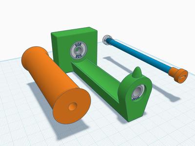 Rhino Fillament Roller for Ender 3