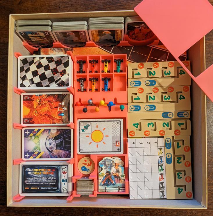 Board Game Organizer : HEAT