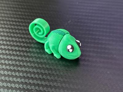 Articulated Cute Chameleon