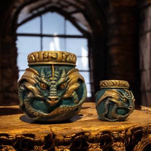 Dragon Jar - Screw Lid