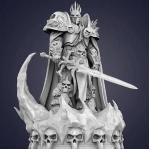 Lich King Lord Of Terror STL files for 3D Printing | Assembly Model