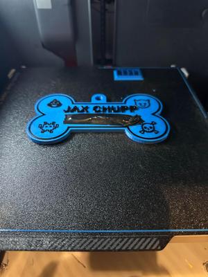 Dog Name Tag