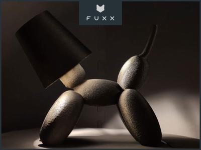 Balloon Dog Shade Lamp