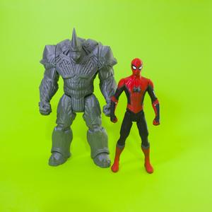 Spider-Man and Rhino / print in place FREE