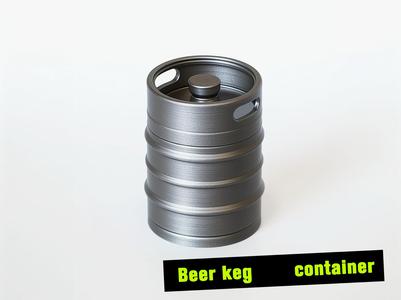 Beer Keg screw lid container