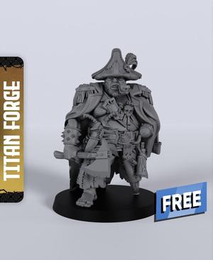 Ogre Captain - With Free Dragon  - 5e DnD Inspired for RPG and Wargamers