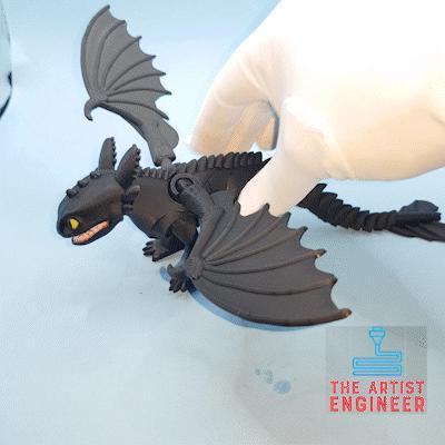 dragon cat,dog,chimuelo_flexi