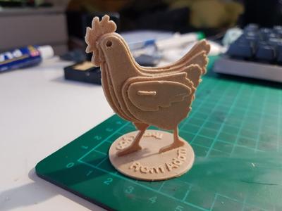 Chicken Flat Pack Puzzle 
