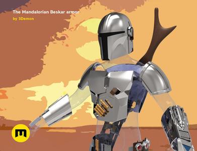 The Mandalorian - full armor and weapons