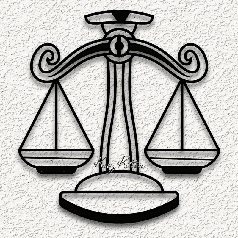 libra zodiac wall art astrology home decor