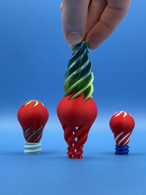 Lightbulb Spiral Passthrough Fidget Toy