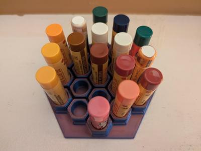 Honey Comb Lip Balm Holder