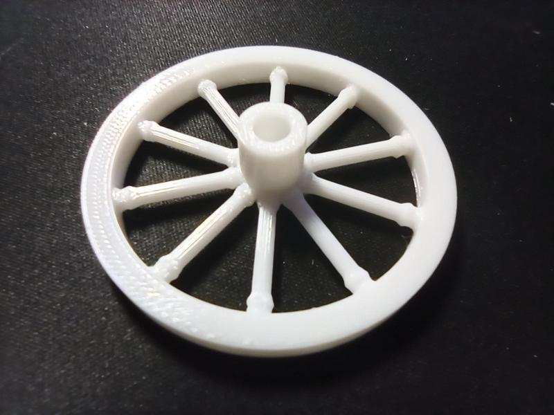 Playmobil carriage spare front wheel