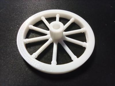 Playmobil carriage spare front wheel