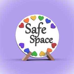 Safe Space Pride Plaque