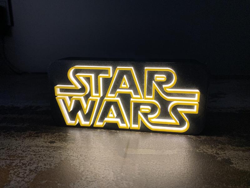 STAR WARS Logo Lamp