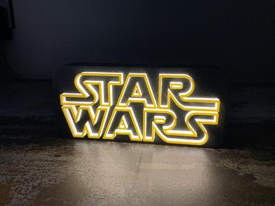 STAR WARS Logo Lamp