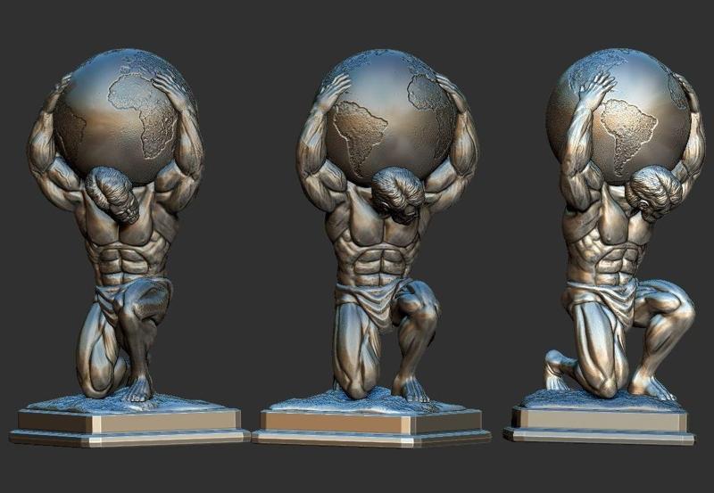 atlas statue