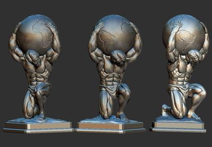 atlas statue