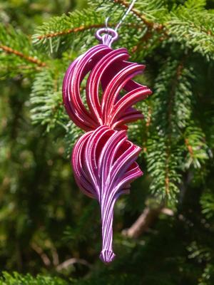 Spiral Christmas Finial 2024