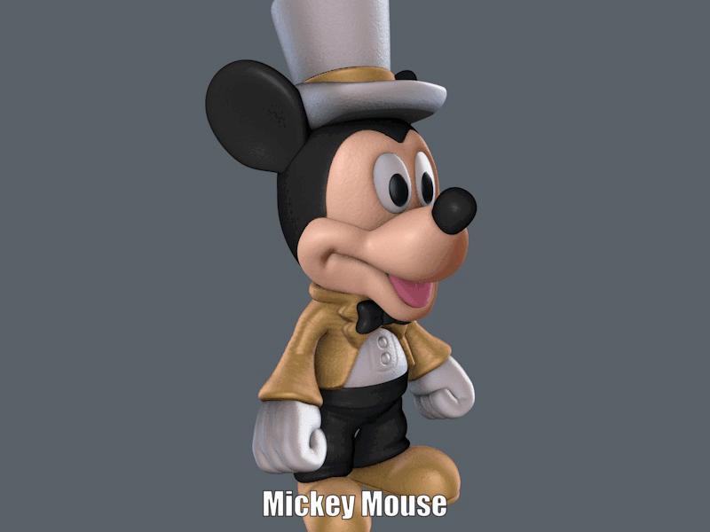 Mickey Mouse (Easy print and Easy Assembly)