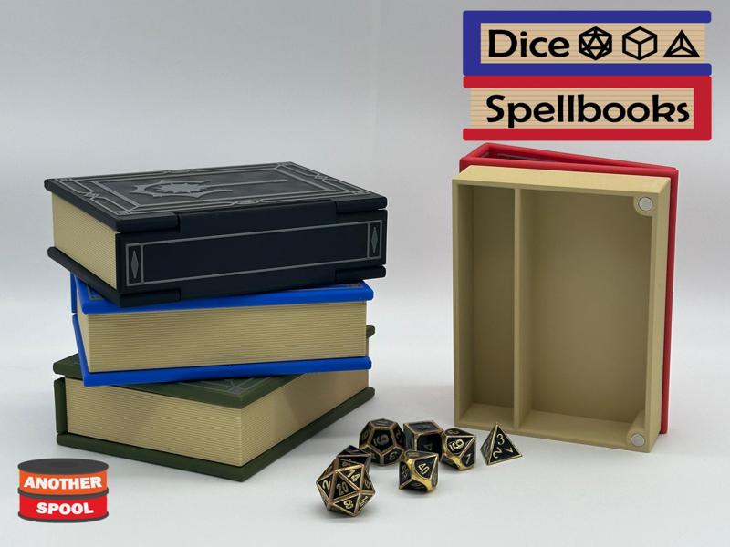 DICE SPELLBOOKS - Dice Storage Book