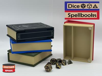 DICE SPELLBOOKS - Dice Storage Book