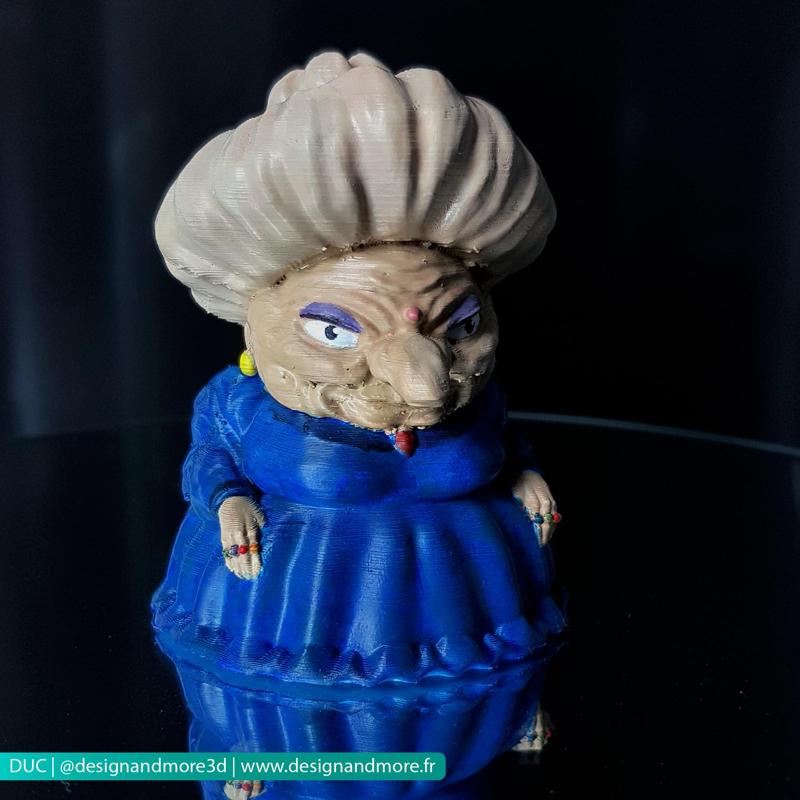 YUBABA (Chihiro's witch) Miyazaki Anime Figure