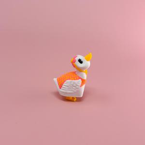 Kitsch Retro Flexi Duck - Articulated, Print in Place, Fidget Fun