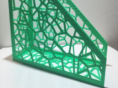 Voronoi Magazine Rack