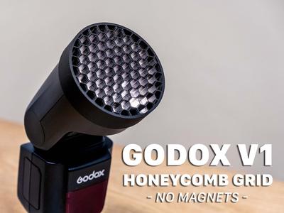 Godox V1 Honeycomb Grid—Magnetless Design