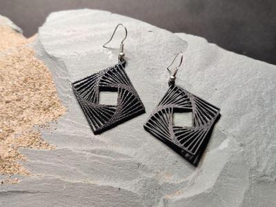 Orbit Squared-earrings