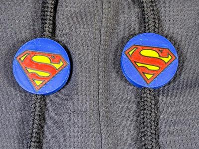 Superman Drawstring Charm