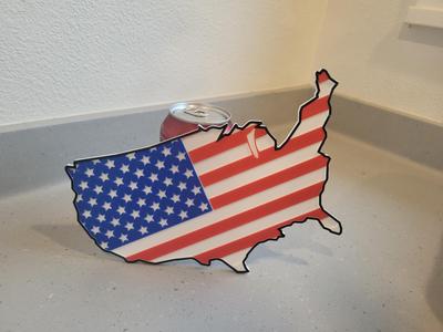 American Flag Decor