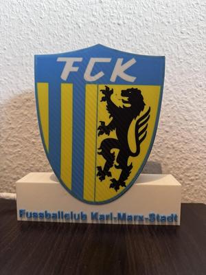 FC Karl-Marx-Stadt LED Leuchte // FC Karl-Marx-Stadt LED light