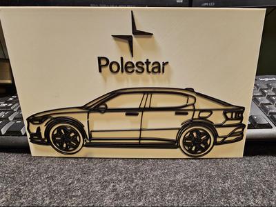 Polestar 2 Logo Line Art (No AMS)