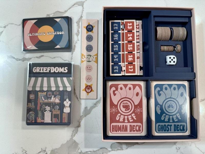 Good Grief Card Game Insert