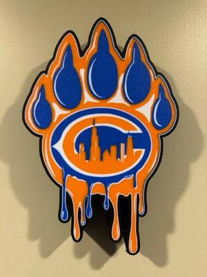 Chicago Bears Paw Drip