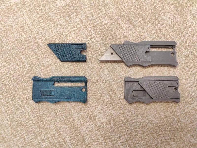 Real Utility Knife Remix – Compact, Locking, One-Hand Operable