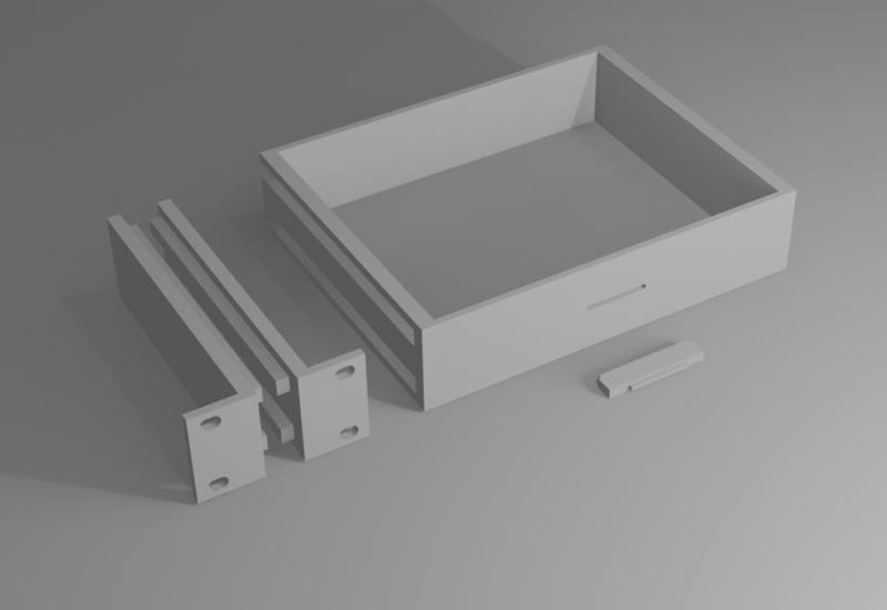 10" Rack Drawer