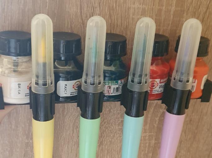 Ink holder + Brush/Pencil holder