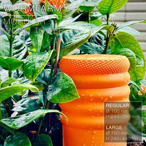 WORMFARM | Modular Composting Worm Tower