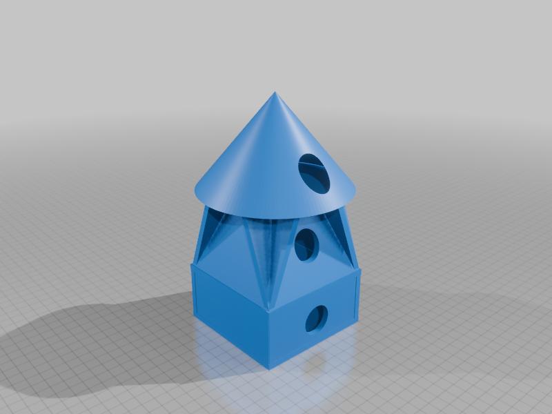 3 Story Bird House