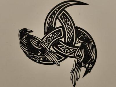 raven celtic rune