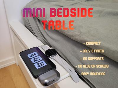 Mini bedside table