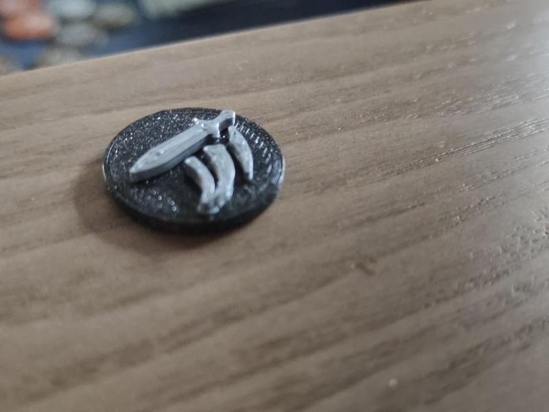 HoMM3 - Boardgame - Jeton riposte