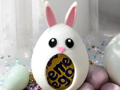 Cute Bunny Easter cream Egg holder
