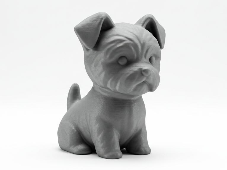Mini Cute Yorkshire Terrier Figurine